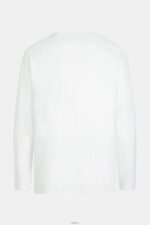 Men Esprit White Regular solid jersey t-shirt T-Shirts XF4444859 - Image 5