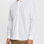 Men Esprit White Shirt Shirts XF4444901