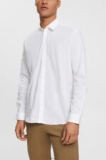Men Esprit White Shirt Shirts XF4444901