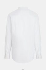 Men Esprit White Slim fit dolphin badge poplin shirt Shirts XF4444802 - Image 7