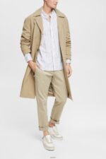 Men Esprit White Striped button down shirt Shirts XF4444884 - Image 2