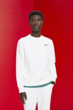 Men Esprit White Sweatshirt with logo print on the back Sweatshirts & Hoodies XF4444644