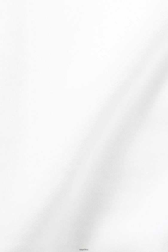 Men Esprit White Sweatshirt with logo print on the back Sweatshirts & Hoodies XF4444644 - Image 4