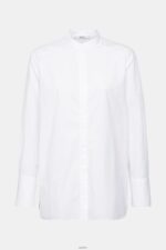 Women Esprit Black Blouse with round neck, organic cotton Blouses XF4444334 - Image 5