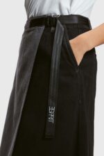 Women Esprit Black Buckle waist wrapped midi skirt Skirts XF4444363 - Image 2