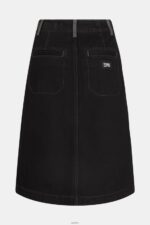 Women Esprit Black Buckle waist wrapped midi skirt Skirts XF4444363 - Image 5