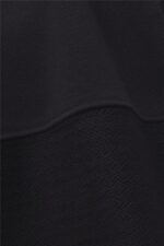 Women Esprit Black Cropped patchwork hoodie Sweatshirts & Hoodies XF4444288 - Image 4