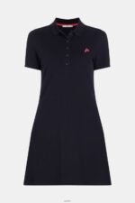 Women Esprit Black Dolphin Tennis Club Classic Polo Dress Dresses XF4444504 - Image 4