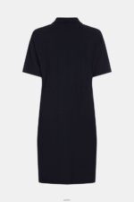 Women Esprit Black Dolphin Tennis Club Pleated Polo Dress Dresses XF4444501 - Image 5
