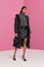 Women Esprit Black Faux leather mini skirt Skirts XF4444400 - Image 2