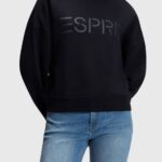Women Esprit Black Logo print sweatshirt Sweatshirts & Hoodies XF4444463