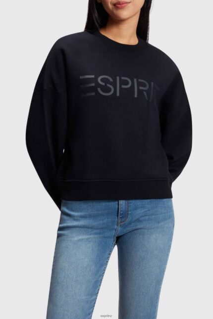 Women Esprit Black Logo print sweatshirt Sweatshirts & Hoodies XF4444463