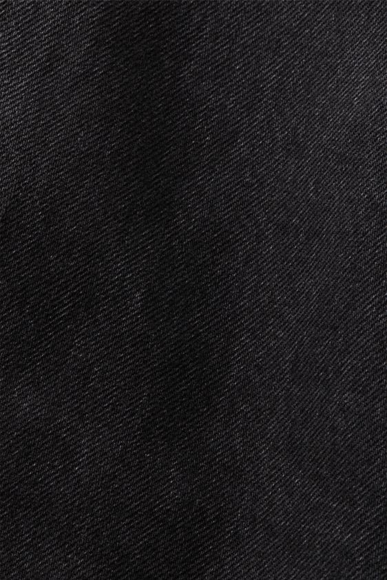 Women Esprit Black Medium Wash Jeans mini skirt with an asymmetric waistband Skirts XF4444206 - Image 4