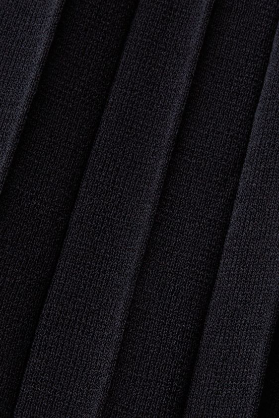 Women Esprit Black Pleated and sleeveless maxi dress with crewneck Dresses XF4444124 - Image 4