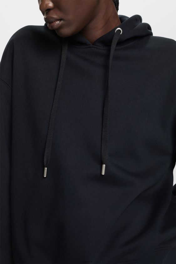 Women Esprit Black Recycled: oversized hoodie Sweatshirts & Hoodies XF444429 - Image 3