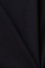 Women Esprit Black Ribbed jersey t-shirt T-Shirts XF44441 - Image 4