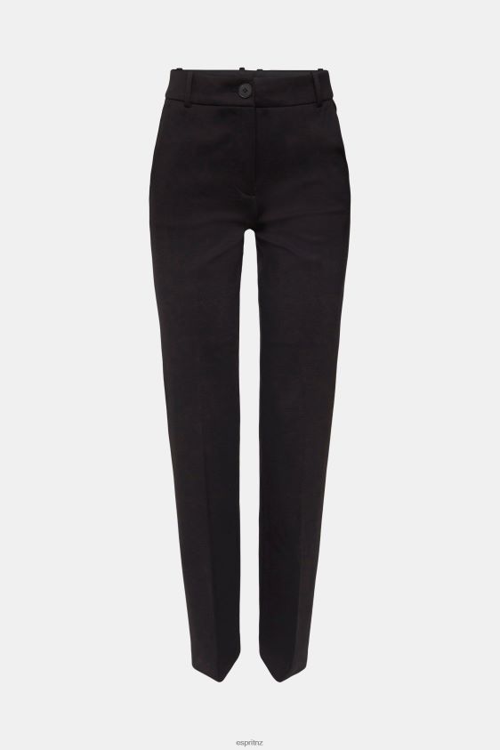 Women Esprit Black Stretchy high-rise bootcut trousers Trousers & Pants XF4444335 - Image 5