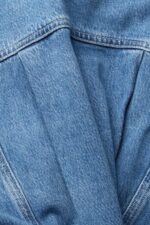 Women Esprit Blue Medium Wash Denim jacket Jackets XF4444549 - Image 4