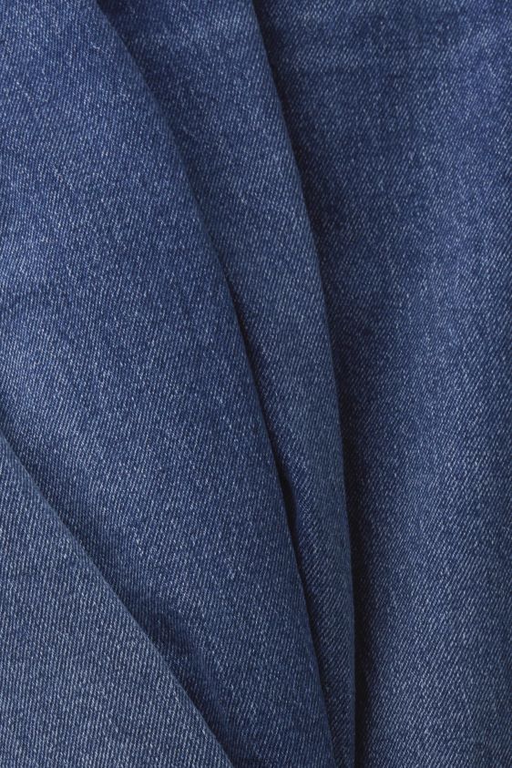 Women Esprit Blue Medium Wash High-rise dad jeans Denim XF4444314 - Image 4