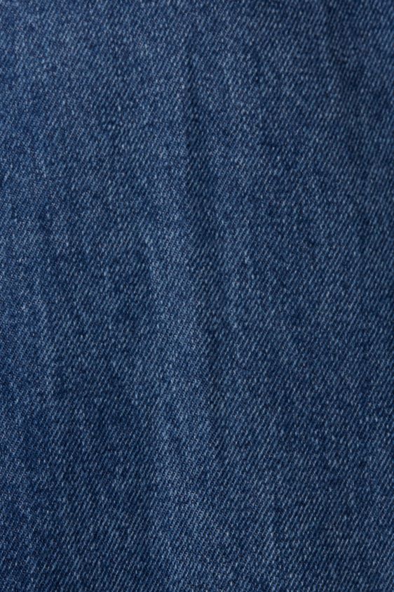 Women Esprit Blue Medium Wash High rise retro flare jeans Denim XF4444327 - Image 4