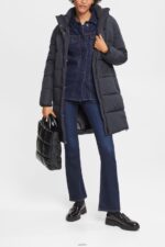 Women Esprit Blue Rinse Denim blouse Blouses XF4444395 - Image 2