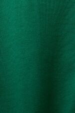 Women Esprit Dark Green Embroidered logo sweatshirt, organic cotton Sweatshirts & Hoodies XF444412 - Image 4