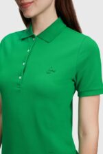 Women Esprit Green Dolphin Tennis Club Classic Polo Polos XF4444495 - Image 2