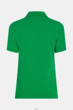 Women Esprit Green Dolphin Tennis Club Classic Polo Polos XF4444495 - Image 5