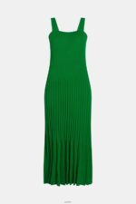 Women Esprit Green Pleated strap dress Dresses XF4444387 - Image 6