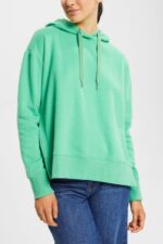Women Esprit Green Sweatshirt hoodie Sweatshirts & Hoodies XF4444510