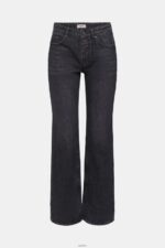 Women Esprit Grey Dark Wash Western boot cut jeans Denim XF4444450 - Image 5