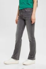Women Esprit Grey Medium Wash Bootcut stretch jeans Denim XF4444551