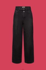Women Esprit Grey Medium Wash Dad Fit Jeans Denim XF444487 - Image 5
