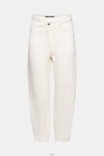 Women Esprit Ice Cropped Banana trousers Trousers & Pants XF4444362 - Image 5