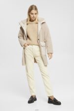Women Esprit Ice Mom fit cord trousers Trousers & Pants XF4444252 - Image 2