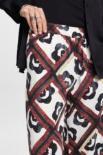 Women Esprit Ice Patterned pull-on trousers, LENZING ECOVERO Trousers & Pants XF444417 - Image 3