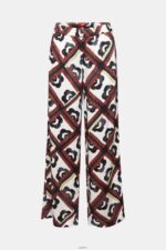 Women Esprit Ice Patterned pull-on trousers, LENZING ECOVERO Trousers & Pants XF444417 - Image 5