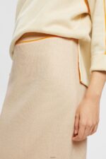 Women Esprit Ice Rib knit pencil skirt Skirts XF4444432 - Image 3