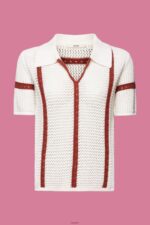 Women Esprit Ice Short-sleeved polo jumper Sweaters XF4444105 - Image 5