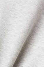 Women Esprit Light Grey Cropped varsity patch sweatshirt Sweatshirts & Hoodies XF4444418 - Image 4