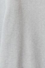 Women Esprit Light Grey High-rise rib knit trousers Trousers & Pants XF4444466 - Image 4