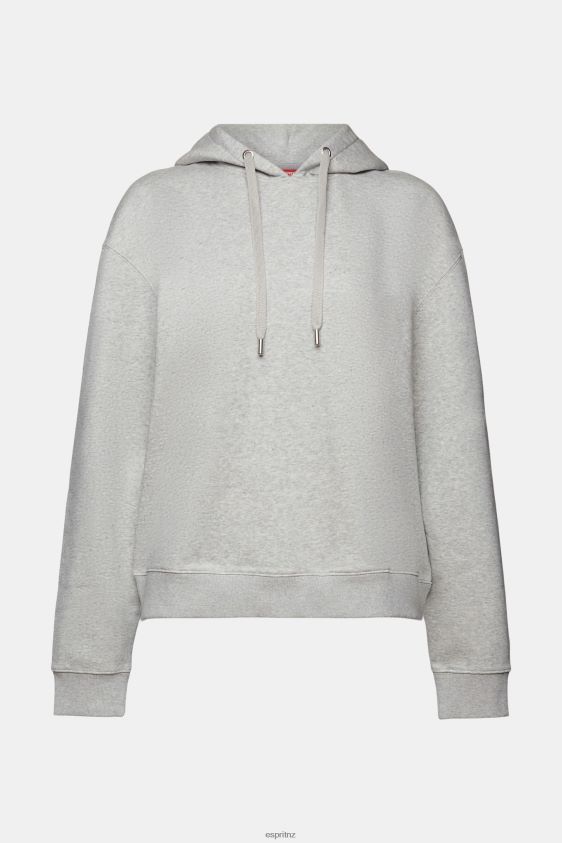 Women Esprit Light Grey Recycled: oversized hoodie Sweatshirts & Hoodies XF444430 - Image 5