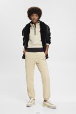 Women Esprit Light Taupe Half-zip sweatshirt Sweatshirts & Hoodies XF4444160 - Image 2
