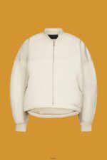 Women Esprit Light Taupe Oversized bomber jacket Jackets XF4444214 - Image 5