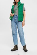 Women Esprit Medium Grey Embroidered t-shirt T-Shirts XF4444528 - Image 2