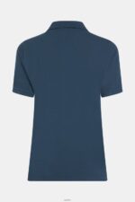 Women Esprit Navy Dolphin Tennis Club Classic Polo Polos XF4444496 - Image 5