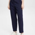Women Esprit Navy Jogger style trousers Joggers XF444426