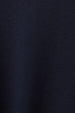 Women Esprit Navy Long sleeve top with a scalloped neck Long Sleeve XF444433 - Image 4