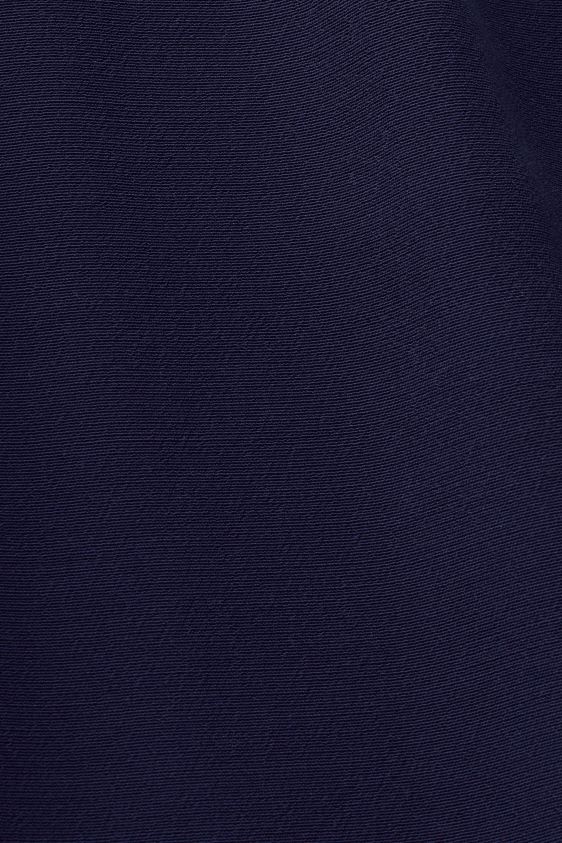 Women Esprit Navy Mini dress with a smocked waist Dresses XF4444228 - Image 4