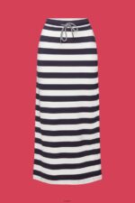 Women Esprit Navy Skirts Knitted Skirts XF4444141 - Image 5